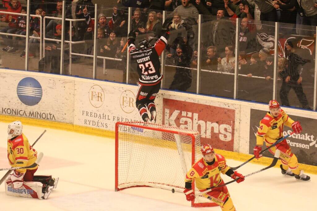 Förlösande Derbyseger För Vikings Inför Storpublik - Hockeyettan.se